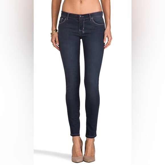 KSUBI Skinny Pins I'm Shady Women's Low Rise Skinny Jeans NWT 26 - Picture 1 of 8